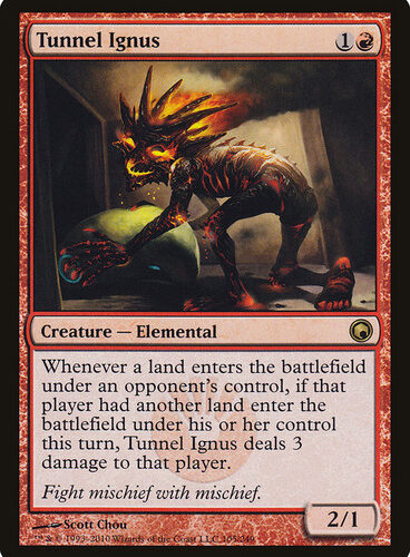 Tunnel Ignus Scars of Mirrodin