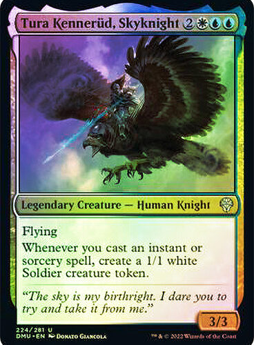 Tura Kennerud, Skyknight Dominaria United (Foil)