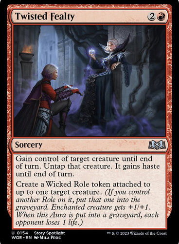 Twisted Fealty Wilds of Eldraine