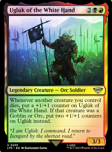 UglukOfTheWhiteHand__62865 Ugluk of the White Hand The Lord of the Rings (Foil)