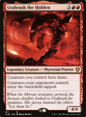 Urabrask the Hidden Commander Legends: Baldur's Gate