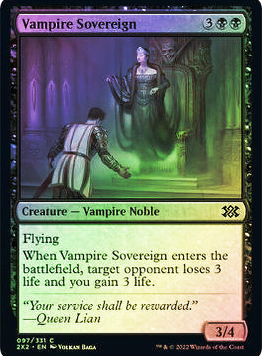 Vampire Sovereign Double Masters 2022 (Foil)