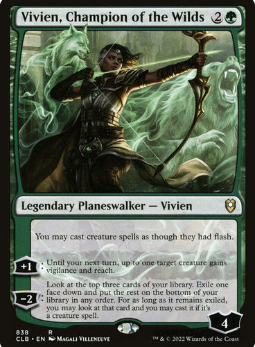 Vivien, Champion of the Wilds Commander Legends: Baldur's Gate