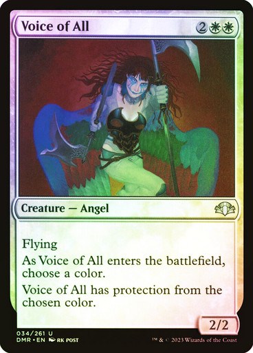 VoiceOfAll__13316 Voice of All Dominaria Remastered (Foil)