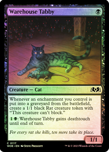 WarehouseTabby__58934 Warehouse Tabby Wilds of Eldraine (Foil)