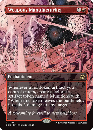 Weapons Manufacturing (Borderless) Edge of Eternities