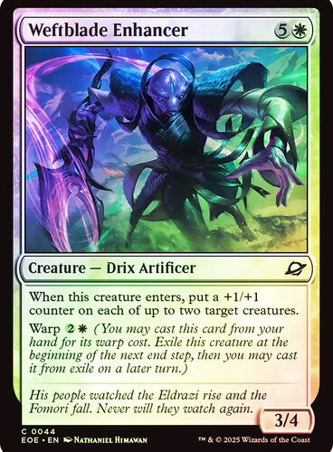 Weftblade Enhancer Edge of Eternities (Foil)
