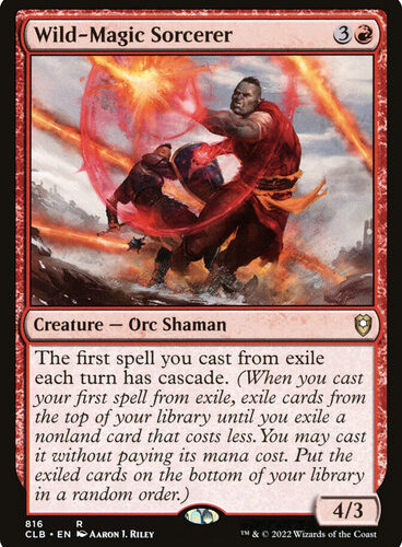 Wild-Magic Sorcerer Commander Legends: Baldur's Gate
