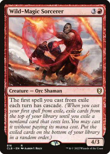 Wild-Magic Sorcerer Commander Legends: Baldur's Gate