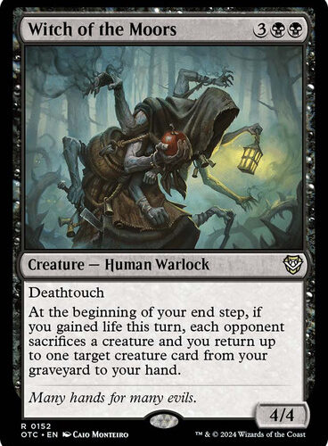 WitchOfTheMoors__52886 Witch of the Moors Outlaws of Thunder Junction Commander