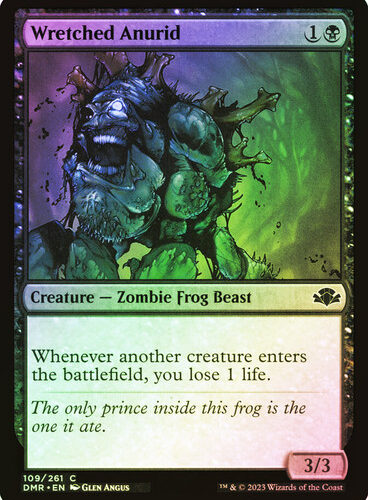 WretchedAnurid__52814 Wretched Anurid Dominaria Remastered (Foil)