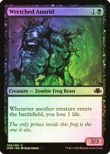WretchedAnurid__52814 Wretched Anurid Dominaria Remastered (Foil)
