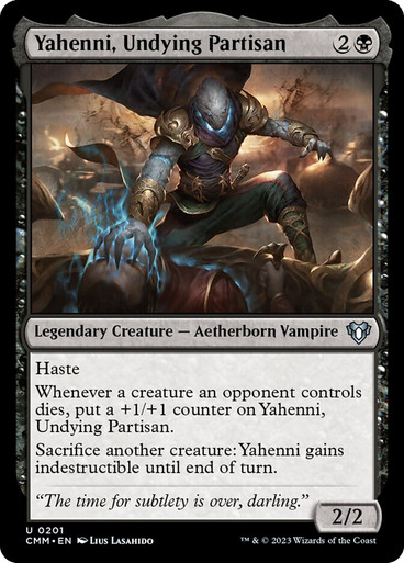 Yahenni, Undying Partisan Commander Masters