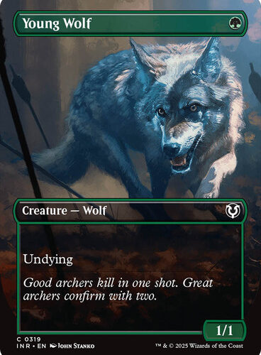 YoungWolf319__85478 Young Wolf (Borderless) Innistrad Remastered
