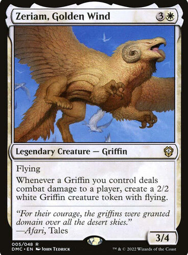 Zeriam, Golden Wind Dominaria United Commander