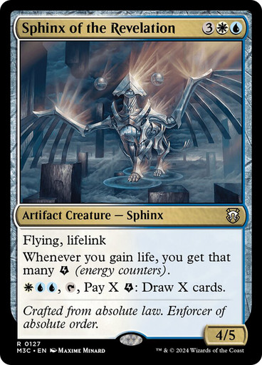 Sphinx of the Revelation Modern Horizons 3 Commander