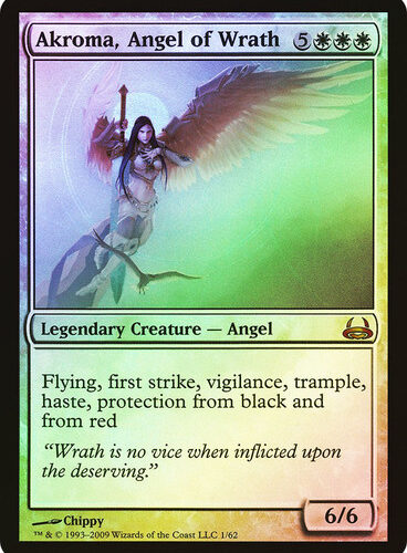 Akroma, Angel of Wrath Duel Decks: Divine vs. Demonic (Foil)