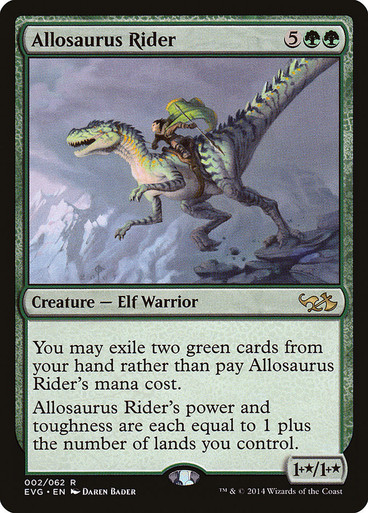 Allosaurus Rider Duel Decks: Anthology
