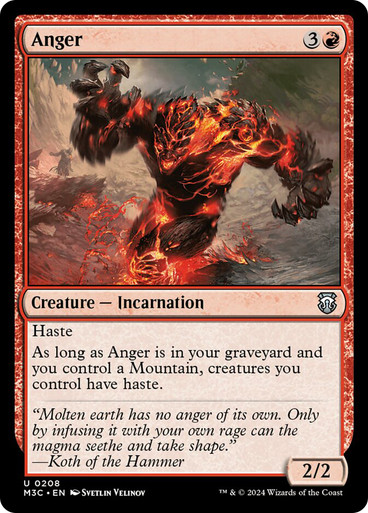 Anger__68131 Anger Modern Horizons 3 Commander