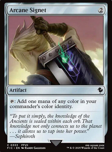 Arcane Signet (#333) FINAL FANTASY Commander