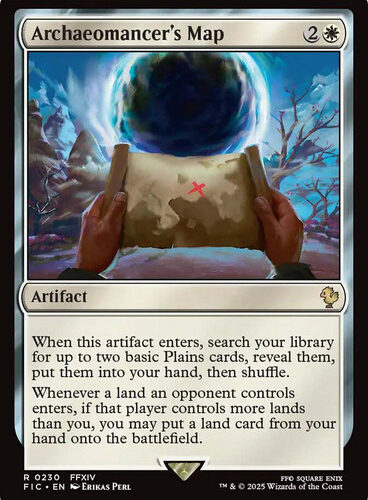 Archaeomancer's Map FINAL FANTASY Commander