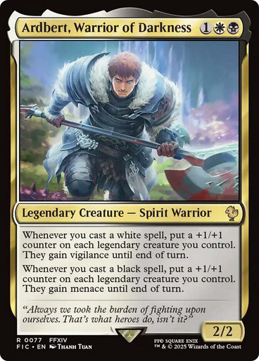 Ardbert, Warrior of Darkness FINAL FANTASY Commander