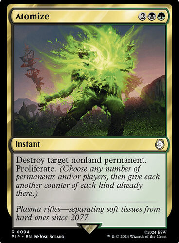 Atomize Fallout Commander