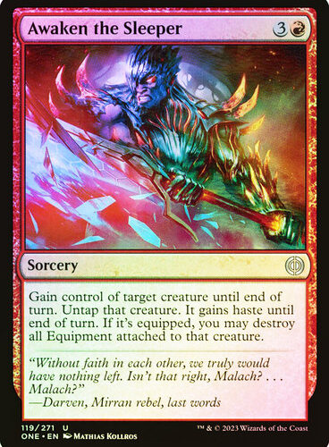 Awaken the Sleeper Phyrexia: All Will Be One