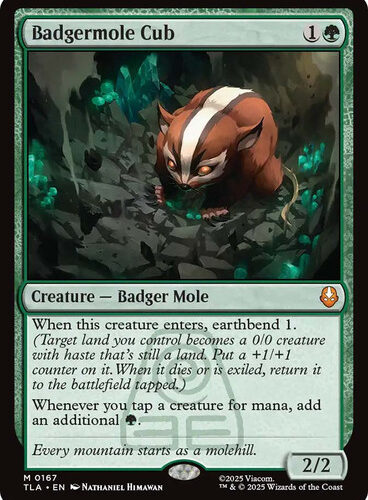 Badgermole Cub Avatar: The Last Airbender