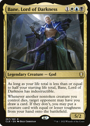 Bane, Lord of Darkness Commander Legends: Baldur's Gate