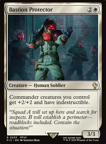 Bastion Protector FINAL FANTASY Commander