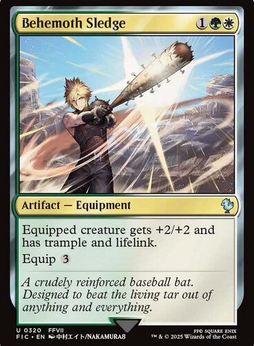 Behemoth Sledge FINAL FANTASY Commander