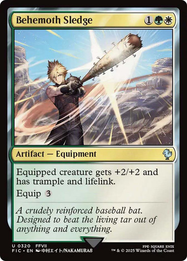 BehemothSledge__60035 Behemoth Sledge FINAL FANTASY Commander