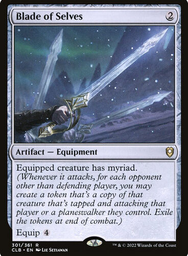 Blade of Selves Commander Legends: Baldur's Gate