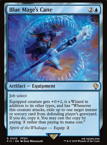 Blue Mage's Cane FINAL FANTASY Commander English