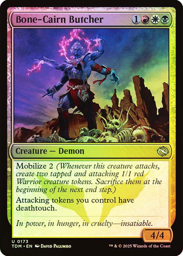 Bone-Cairn Butcher Tarkir: Dragonstorm (Foil)