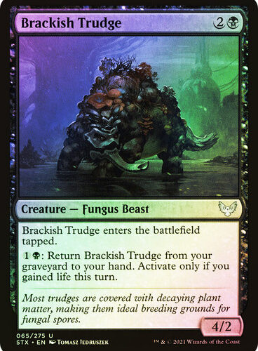 BrackishTrudge__06474 Brackish Trudge Strixhaven: School of Mages (Foil)