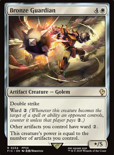 Bronze Guardian FINAL FANTASY Commander