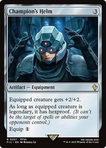 ChampionsHelm__49408 Champion's Helm FINAL FANTASY Commander