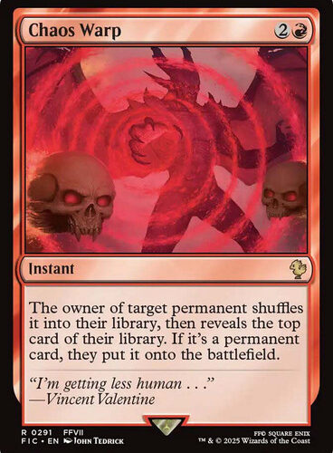 ChaosWarp__28002 Chaos Warp FINAL FANTASY Commander