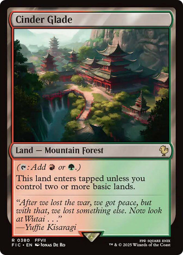 CinderGlade__47701 (1) Cinder Glade FINAL FANTASY Commander