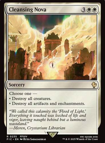 Cleansing Nova FINAL FANTASY Commander