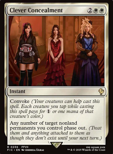 Clever Concealment FINAL FANTASY Commander