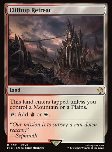 Clifftop Retreat FINAL FANTASY Commander