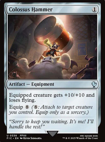 Colossus Hammer FINAL FANTASY Commander