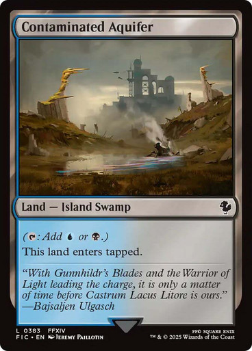 Contaminated Aquifer FINAL FANTASY Commander