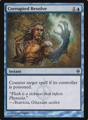 Corrupted Resolve New Phyrexia