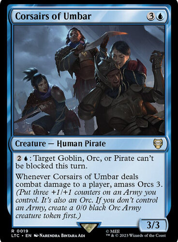 Corsairs of Umbar The Lord of the Rings Commander