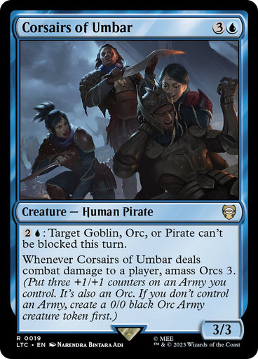 Corsairs of Umbar The Lord of the Rings Commander
