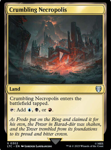 Crumbling Necropolis The Lord of the Rings Commander